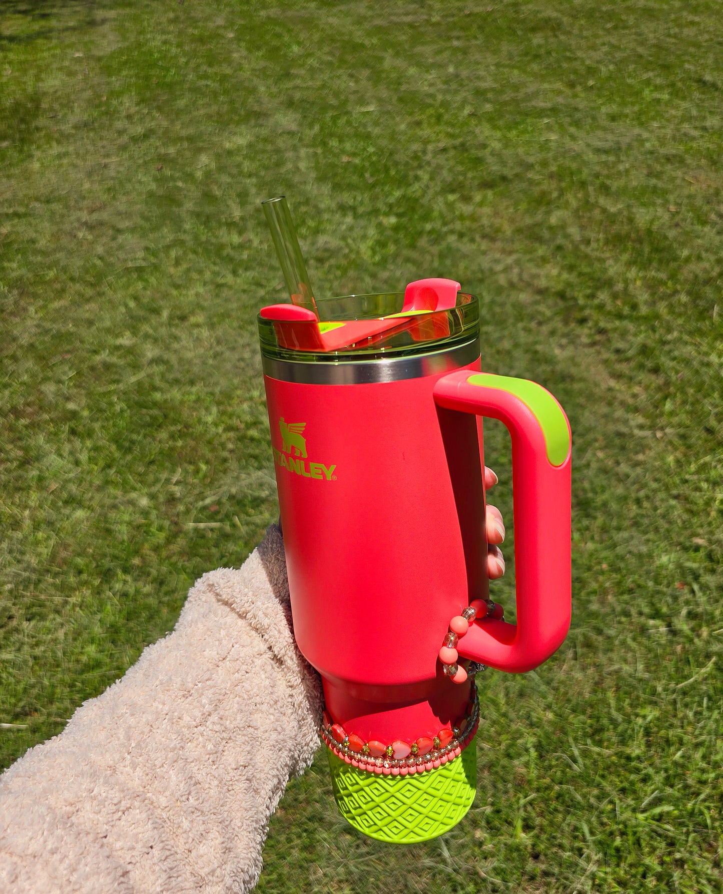 Stanley Hibiscus Luxury Handle Charm