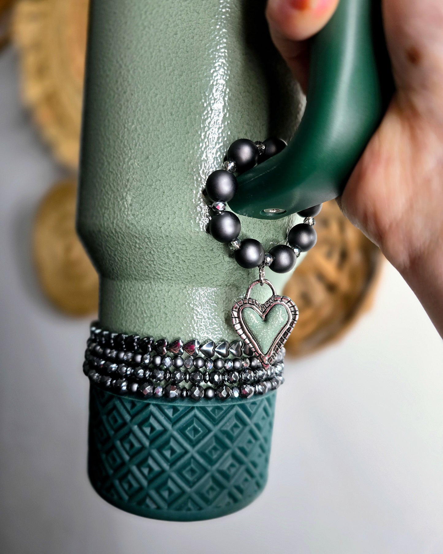 Stanley Gunmetal Luxury Bracelet Stack