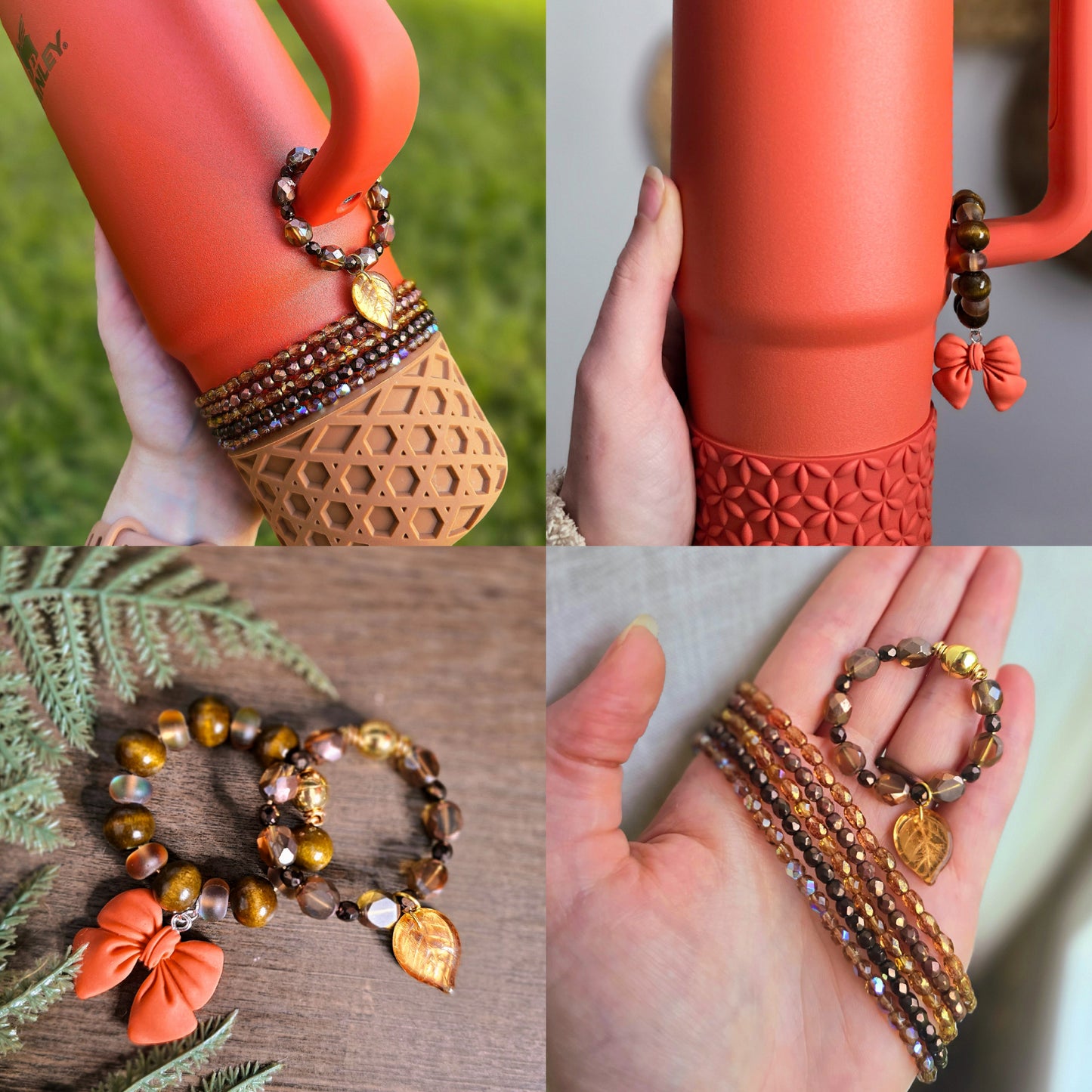 Stanley Spice •Leaf• Luxury Handle Charm