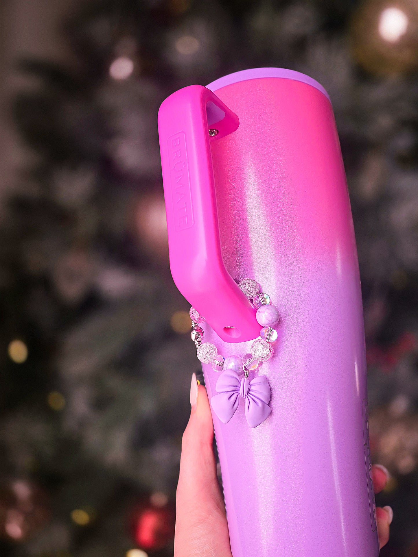 Stanley - HydroJug - Brumate •Cotton Candy• Luxury Bow Handle Charm