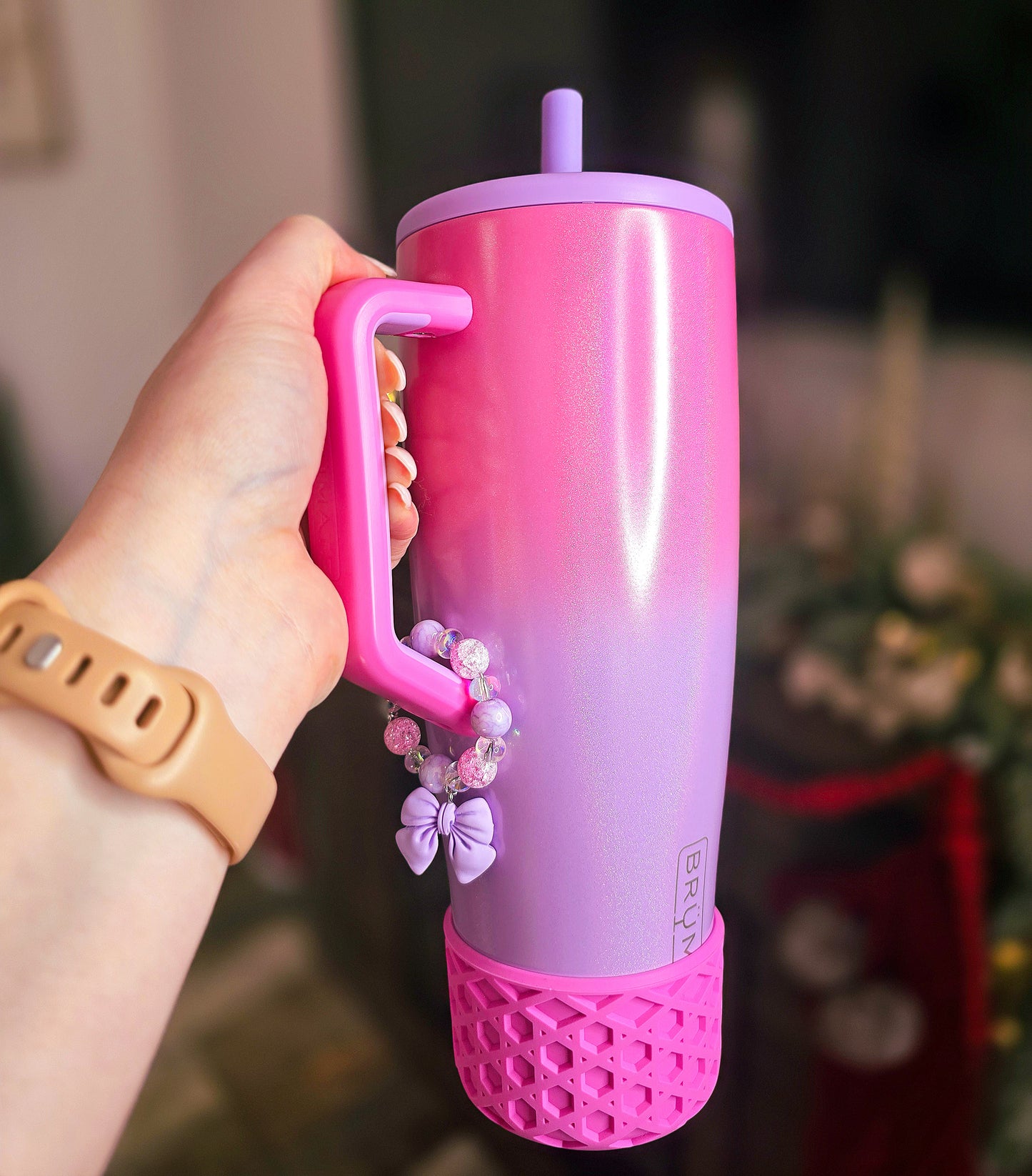 Stanley - HydroJug - Brumate •Cotton Candy• Luxury Bow Handle Charm