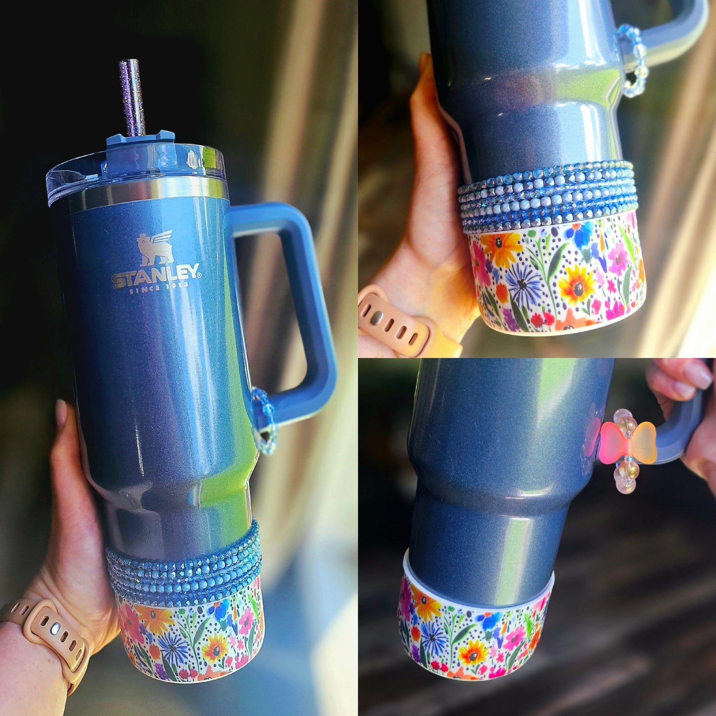 HydroJug Hydrangea Luxury Stack + Handle Charm