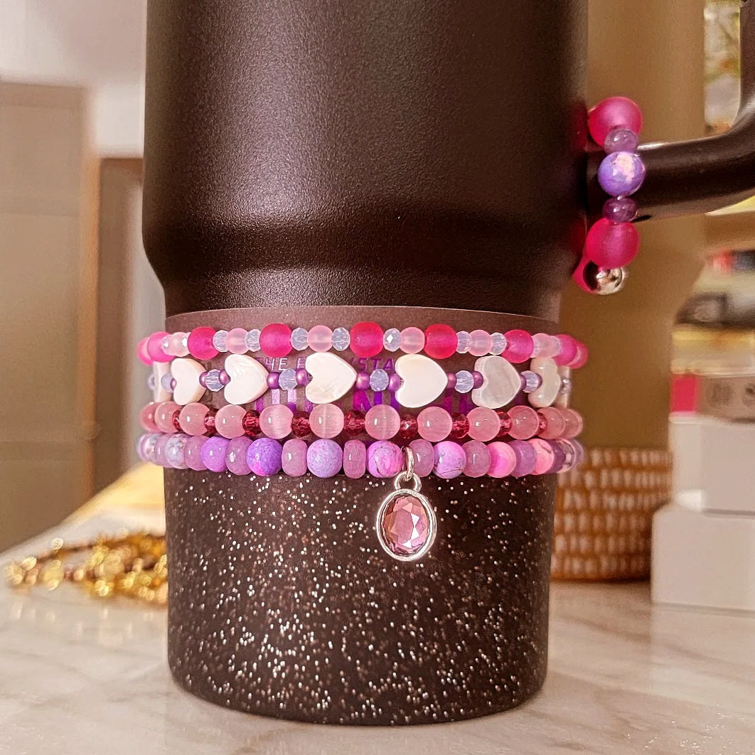 Stanley Cotton Candy Sky Luxury Handle Charm