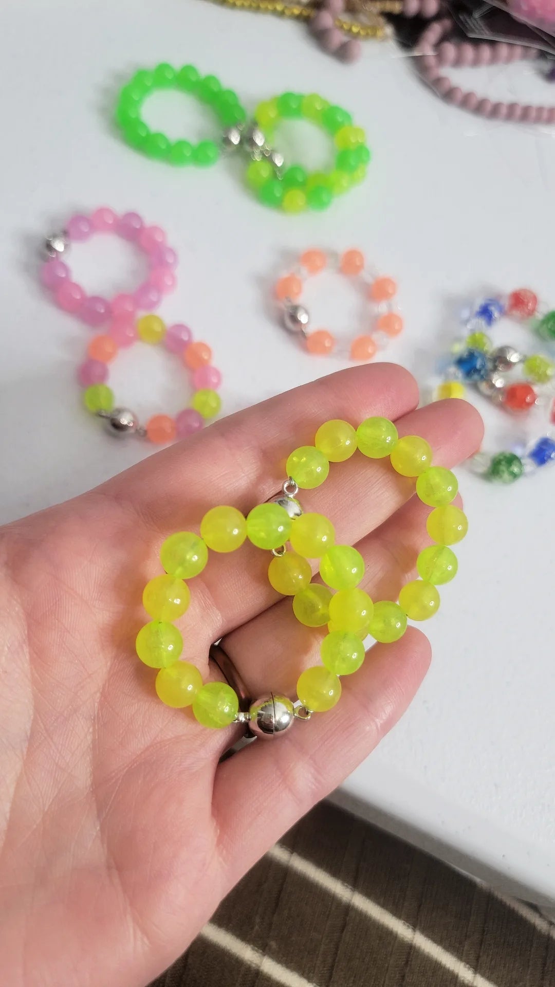 Stanley Bright Lime/Chartreuse Glow Handle Charm