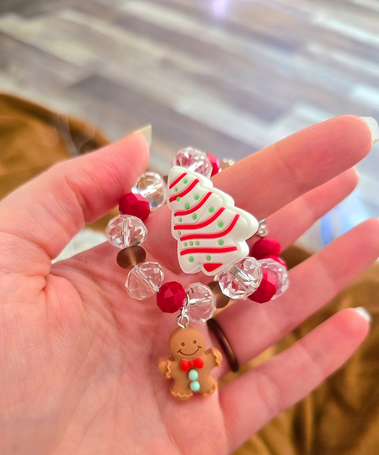 Stanley Christmas •Gingerbread Man Dangle• Luxury Handle Charm