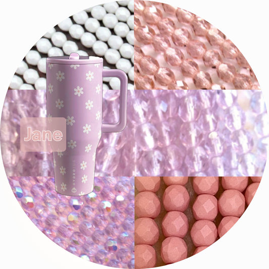 •Jane• Hydrojug Luxury Bracelet Stack + Handle Charm Set