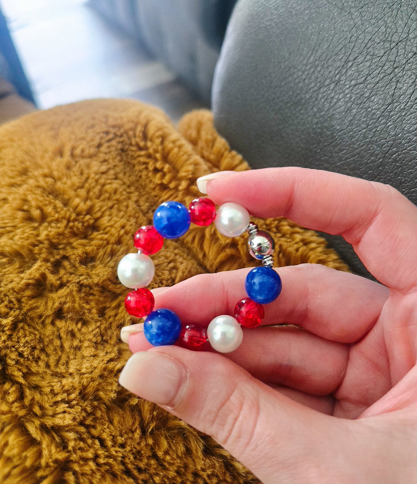America The Beautiful Luxury Handle Charm
