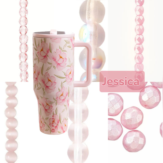 •Jessica• Hydrojug Luxury Bracelet Stack + Handle Charm Set