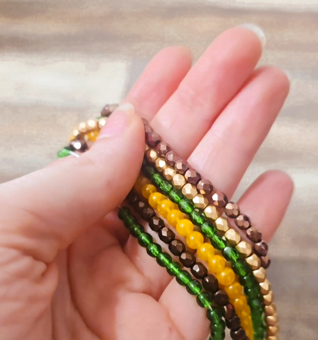 Sunflower Theme Custom Stack & Charm •For Danielle•